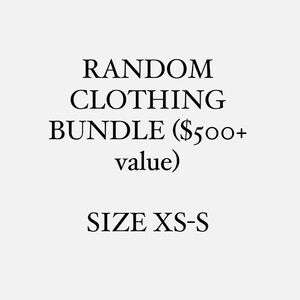 Random clothing bundle